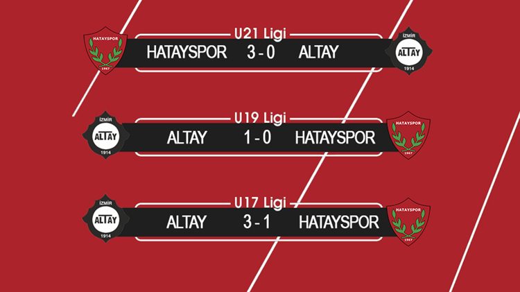 Altyapıda Haftanın Sonuçları | 24.11.2018