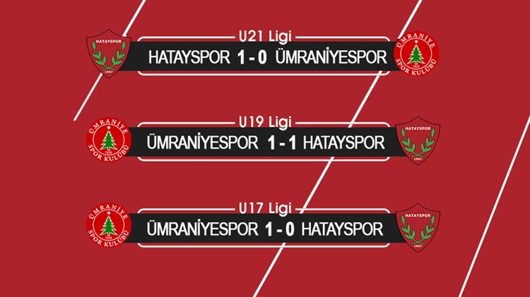 Altyapıda Haftanın Sonuçları | 4.11.2018