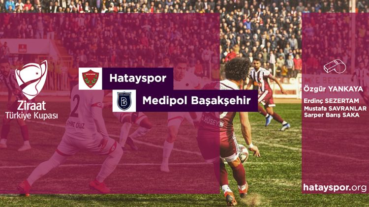 ZTK | Hatayspor’umuz – M.Başakşehir Maçının Hakemleri Açıklandı