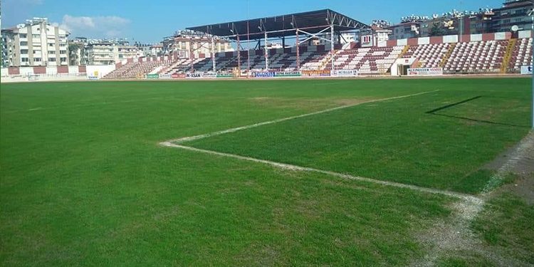Antakya Atatürk Stadyumu’nda Zemin Çalışmaları Devam Ediyor