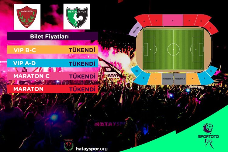 Denizlispor Karşılaşması Kapalı Gişe