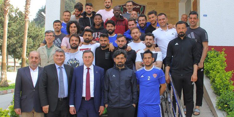Hatay Büyükşehir Belediye Başkanı Lütfü Savaş’tan Hatayspor’a Ziyaret