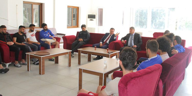 Hatay Büyükşehir Belediye Başkanı Lütfü Savaş’tan Hatayspor’a Ziyaret