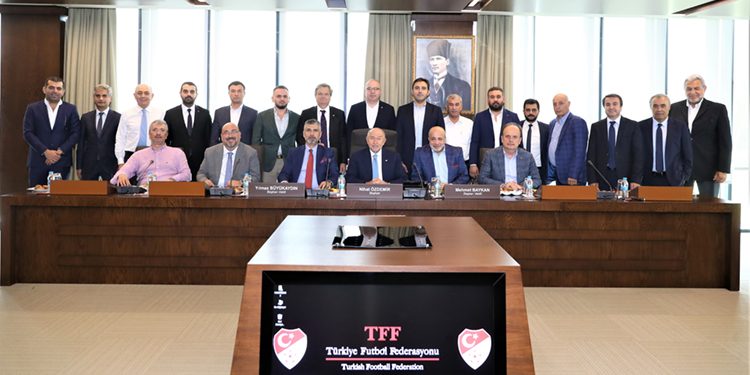 Spor Toto 1.Lig Kulüp Başkanlarından TFF’ye Ziyaret