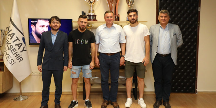 Abdurrahman Canlı ve M. Samed Karakoç Hatayspor’umuzda