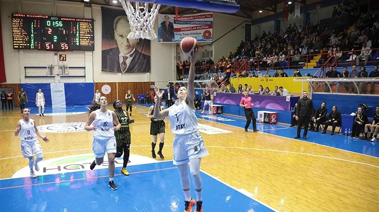 Hatay Büyükşehir Belediyespor: 70 – Çankaya Üni.: 76