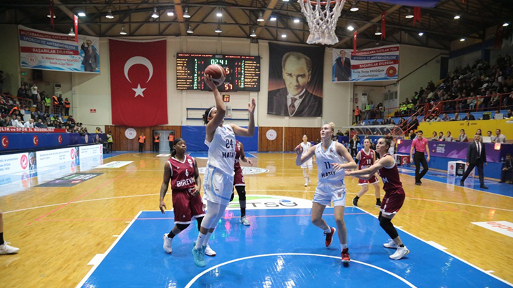 Hatay Büyükşehir Belediyespor: 80 – B. Elazığ İl Özel İdare: 79
