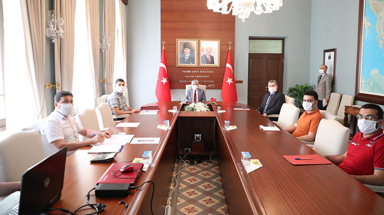 Yeni Hatay Stadyumu Değerlendirme Toplantısı Yapıldı