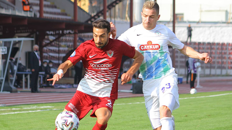 A. Hatayspor’umuz: 2 – Çaykur Rizespor: 2