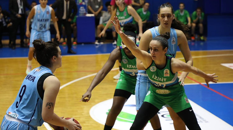 Hatay Büyükşehir Belediyespor: 71 – İzmit Belediyespor: 65