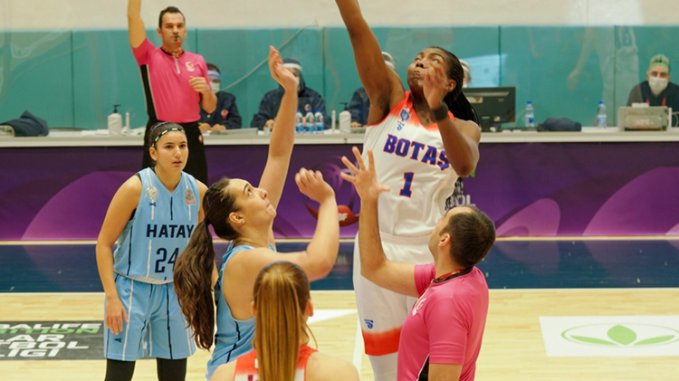 BOTAŞ: 72 – Hatay Büyükşehir Belediyespor: 64