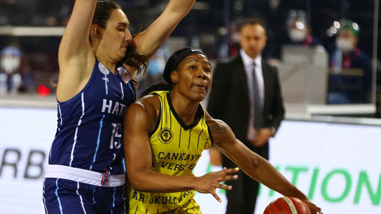 Çankaya Üniversitesi: 91 – Hatay Büyükşehir Belediyespor: 59