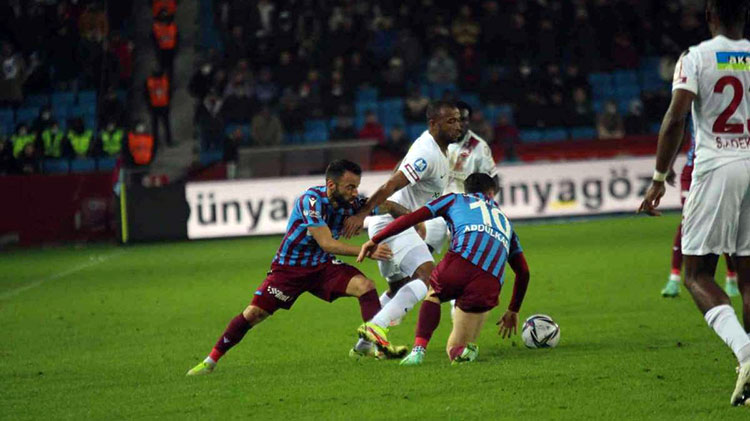 Trabzonspor A.Ş.: 2 – A. Hatayspor’umuz: 1