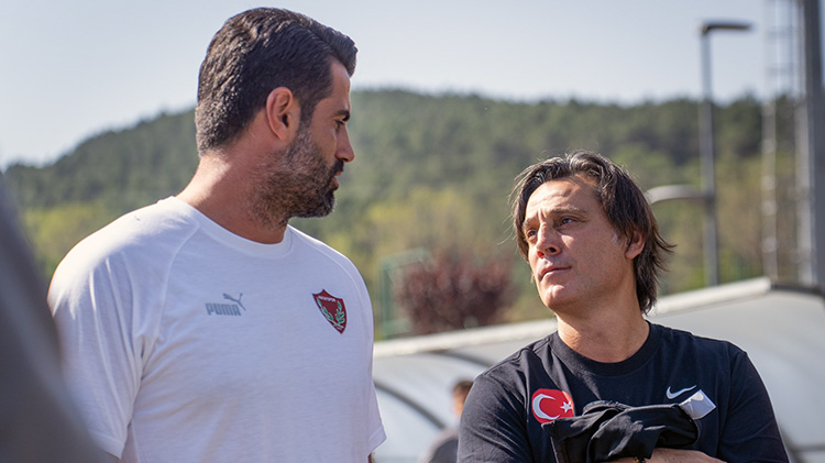 A Milli Futbol Takım Teknik Direktörü Montella’dan Hatayspor’umuza Ziyaret
